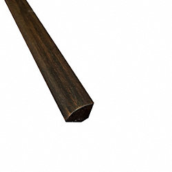 Prefinished Elk Creek Distressed Bamboo 3/4 in thick x .75 in wide x 72 in Length Quarter Round